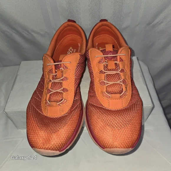 Easy Spirit Shoes Easy Spirit E36 Womens Orange Sneakers Size